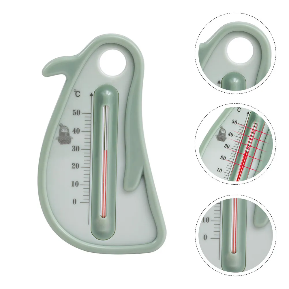 Penguin Baby Water Thermometer Cartoon Bath Room Temperature Measurement Tool Safe Accurate Tub Thermometer for Infant Bath