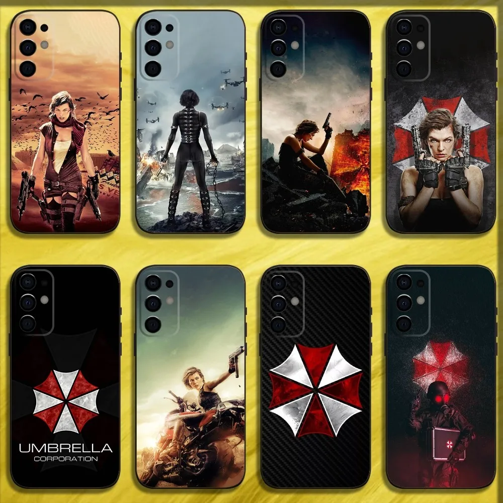 Movie R-Resident Evil Phone Case For Samsung S24,S21,S22,S23,S30,Ultra,S20,Plus,Fe,Lite,Note,10,9,5G Black Soft Shell