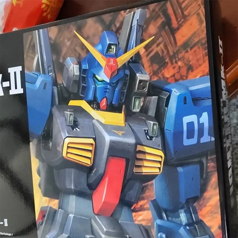 En Stock GAOGAO modelo RX-178 MK-II PG 1/60 MK2 TITANS Color montaje modelo Kit figuras de acción juguete Robot Mecha regalos