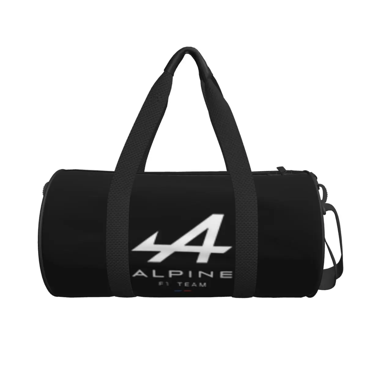 Wspaniała okrągła torba podróżna o dużej pojemności Alpine F1 Team Design, podręczna torba podróżna, lekka torba na bagaż do przechowywania