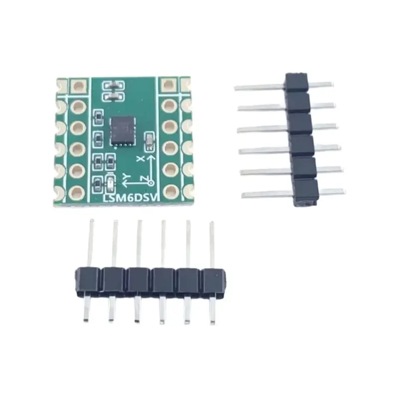 B27B Six-Axis Sensor LSM6DSV Module Supports SPI/IIC For Smolslime For Slimevr - Accelerometer & Gyroscope Data Logging