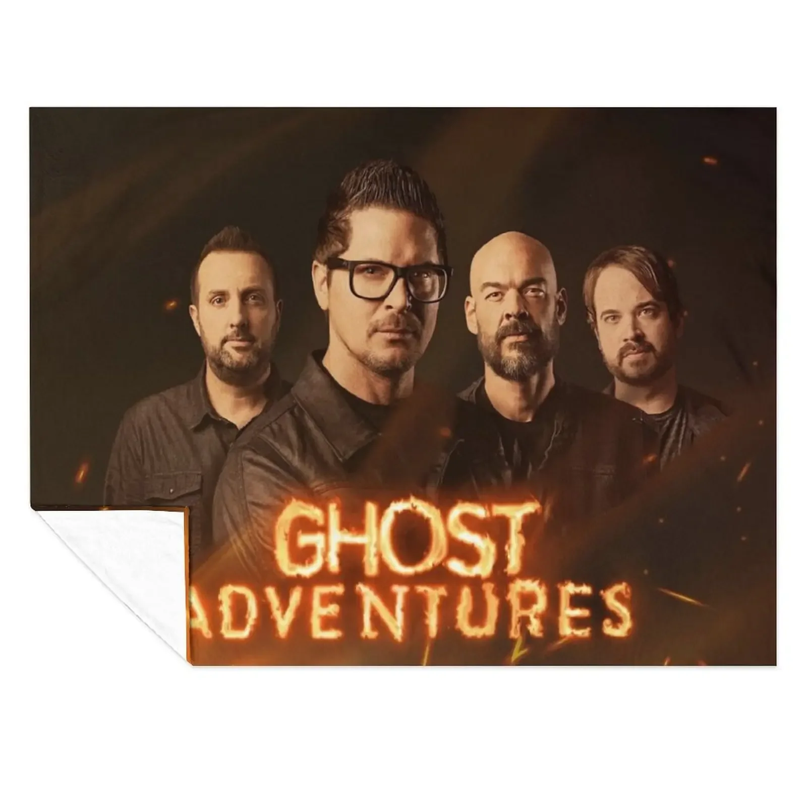 

Ghost Adventures Crew Throw Blanket anime Blankets For Bed Soft Winter beds Blankets