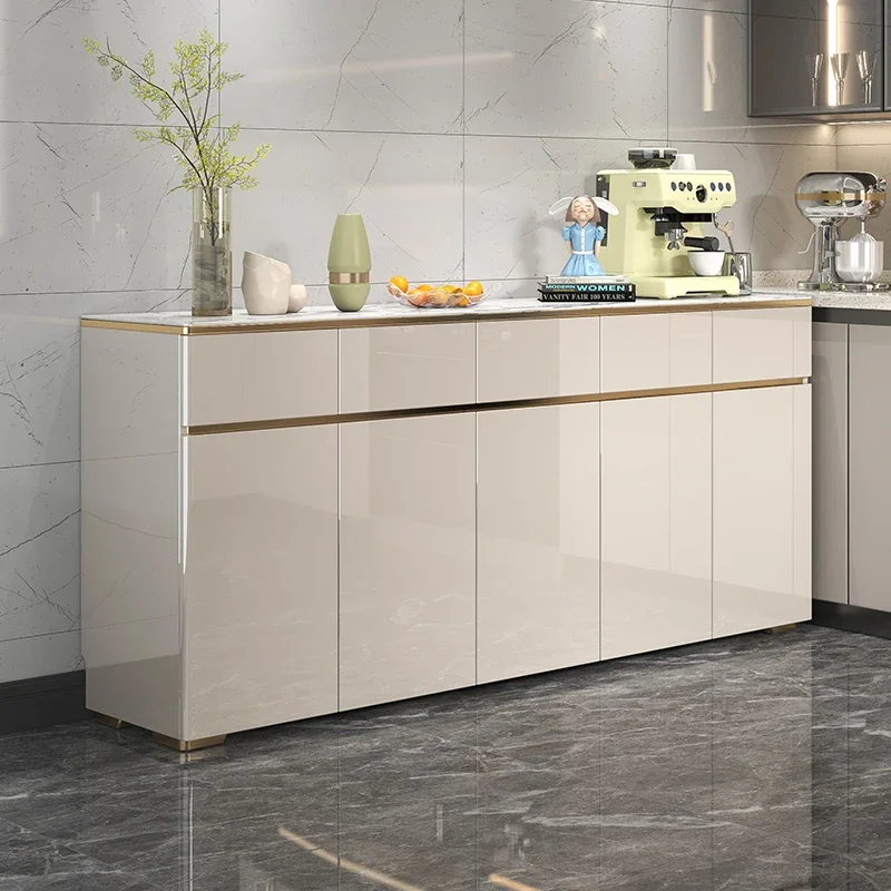 

Tempered glass top MDF locker kitchen living room