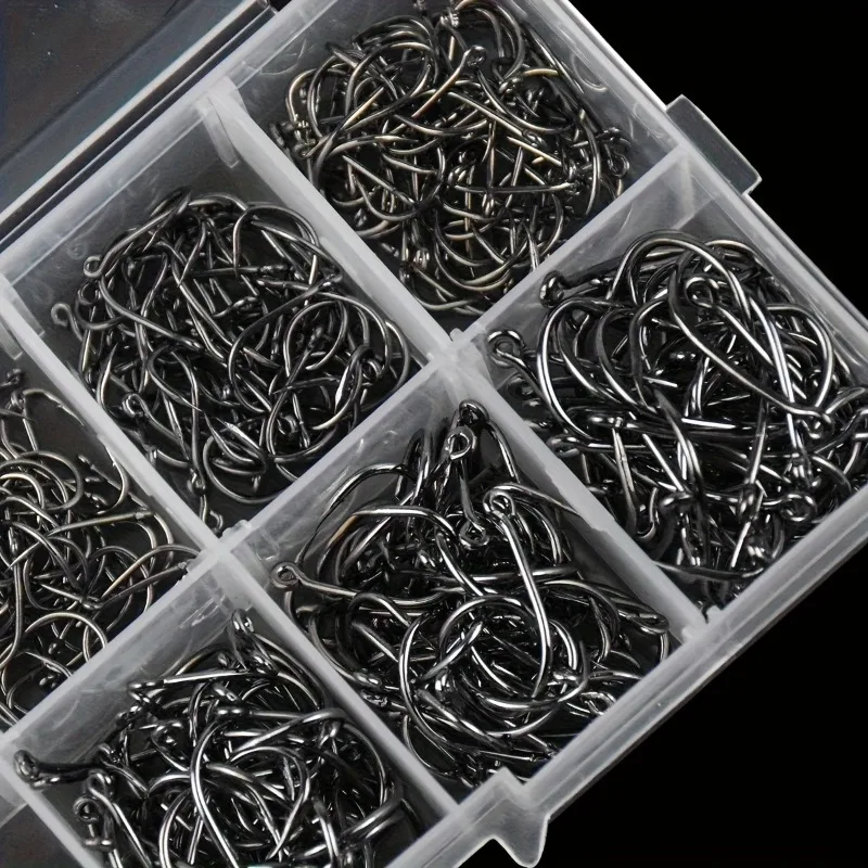 500pcs Sharp Fishing Hooks 2