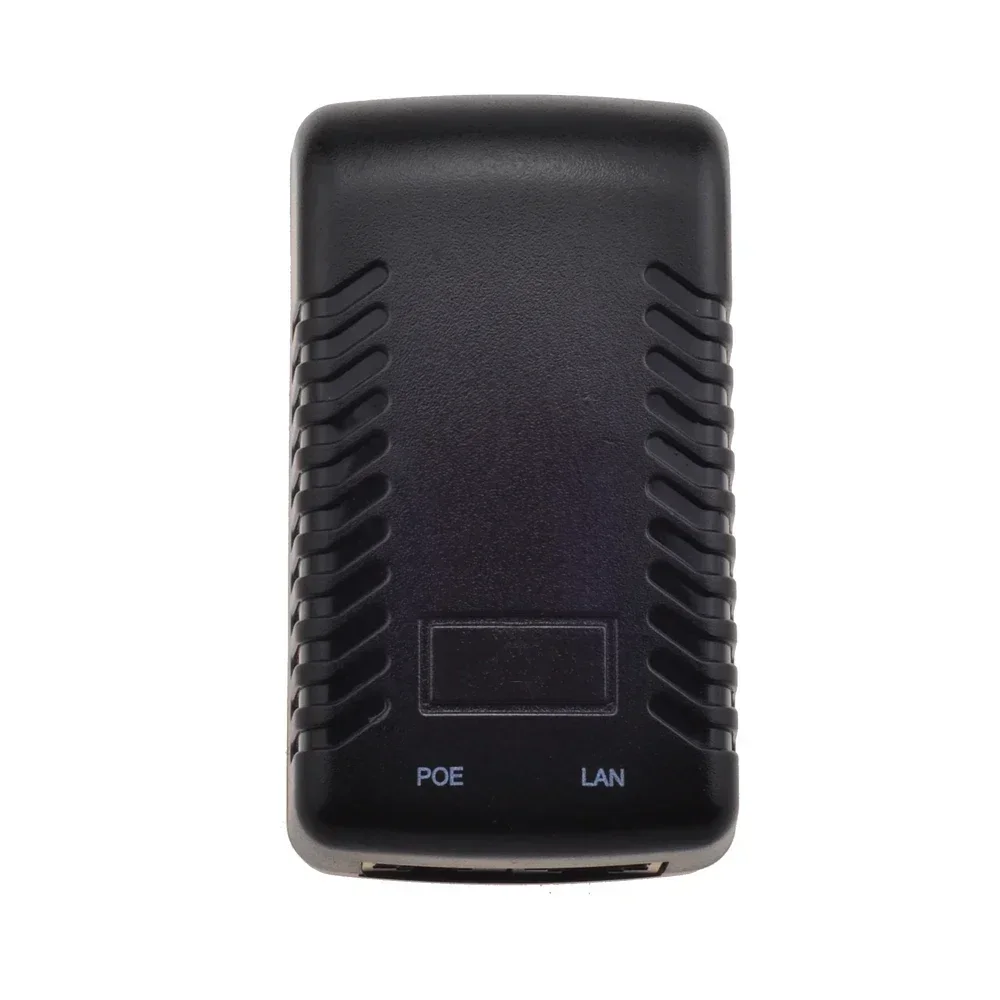 Ethernet CCTV Power Adapter 48V POE Injector 0.5A 24W, Compatible with IEEE802.3af for IP Camera, POE Pin4/5(+),7/8(-)