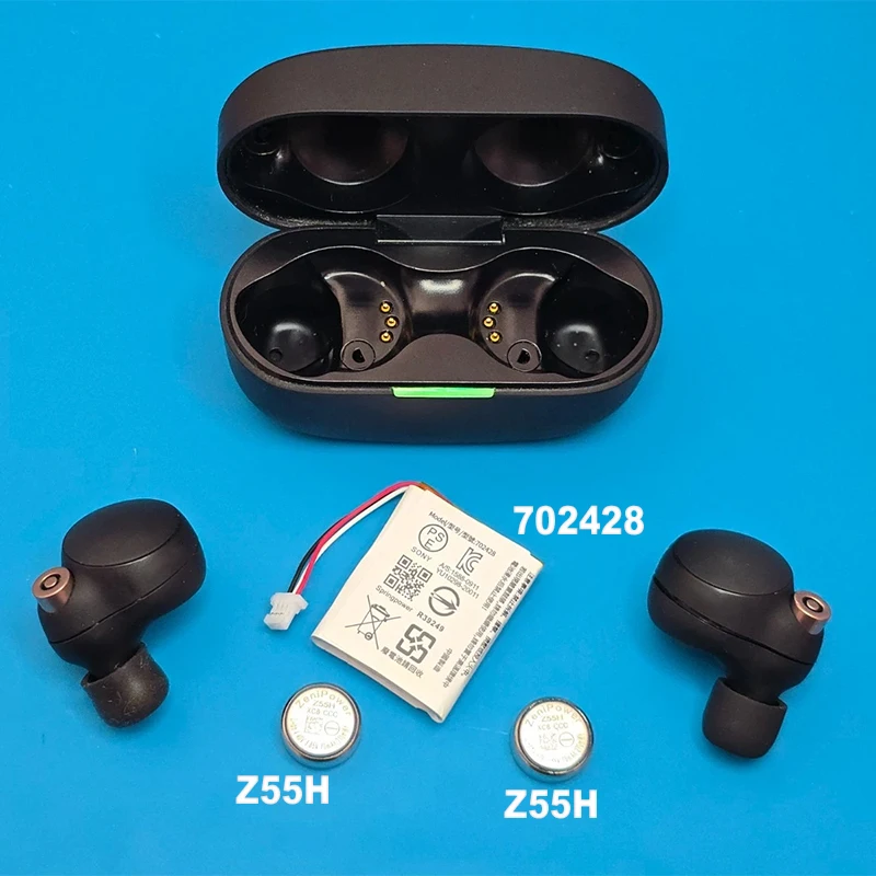 Quality Product New Z55H 702428 headphones Battery For SONY WF-1000XM4 XM4 Bluetooth Earbuds Headset Batteria + Tools