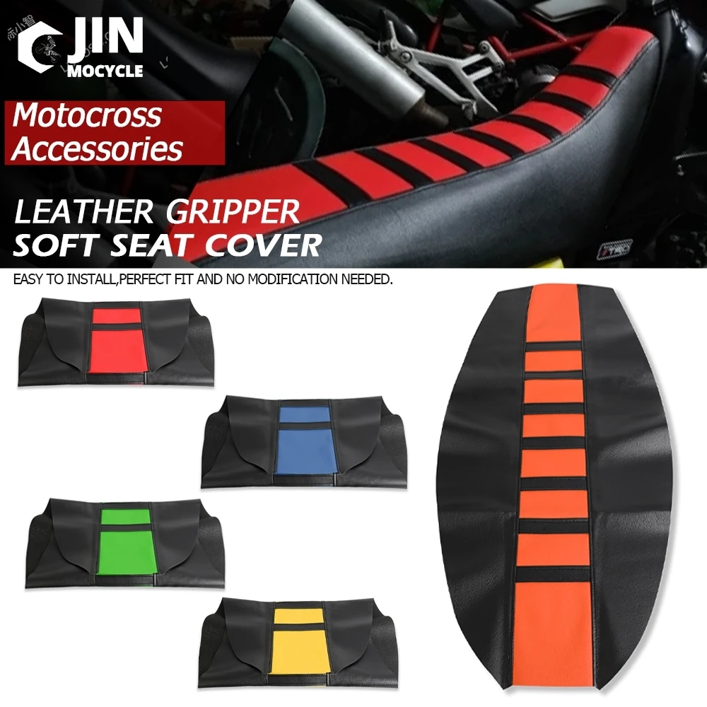 For K-T-M HONDA YAMAHA HUSQVARNA KAWASAKI Motorcycle Soft Seat Covers Vehicles Refitted Cushion Package Holster Wear Sunscreen