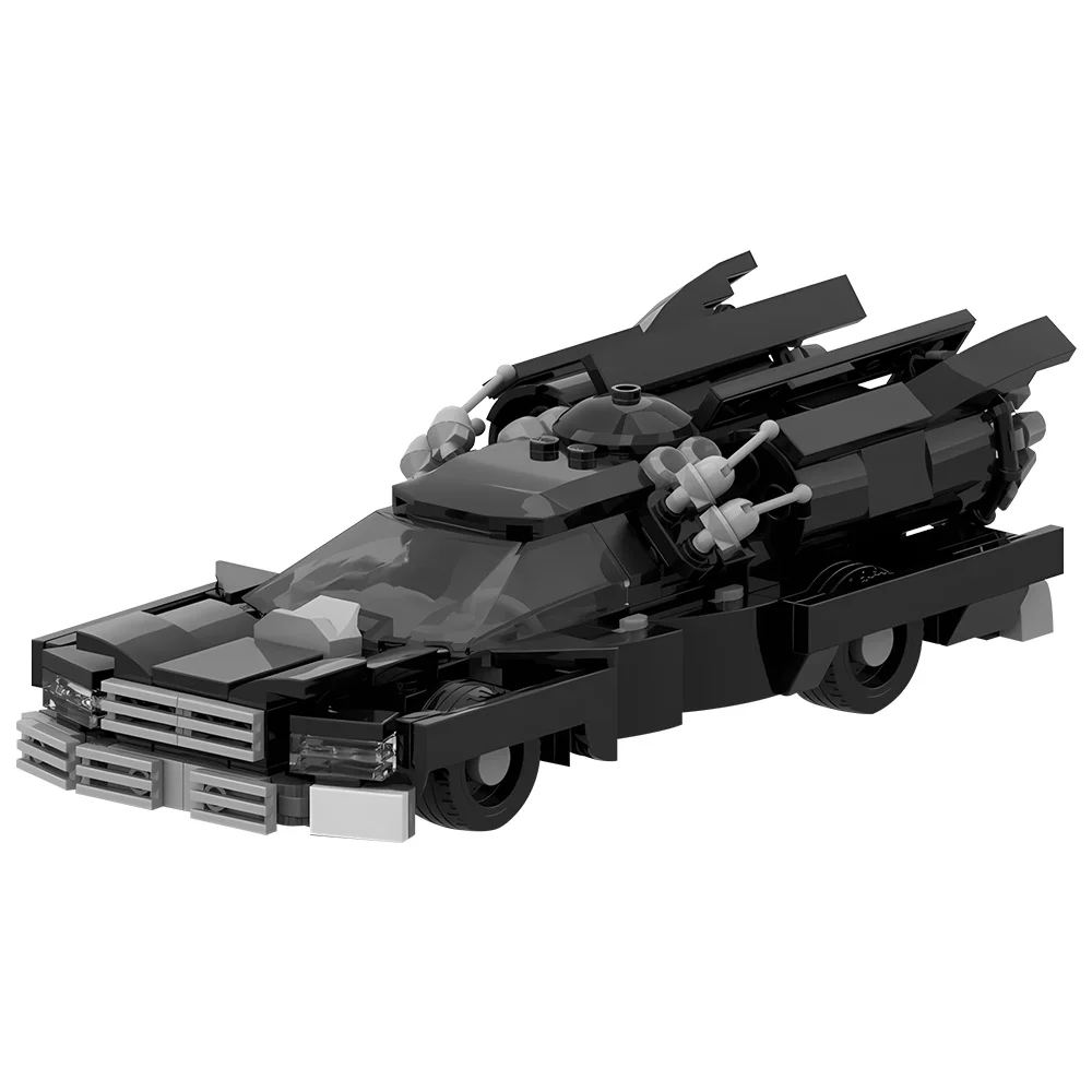 

MOC City Racing Crowneds Victorias Building Blocks Model Rocket Mode 8 Stud Wide Bricks Assembled Toy for Children Gift