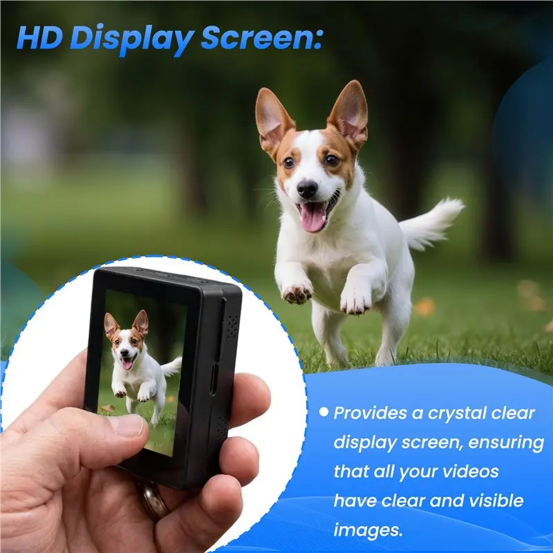 Mini Selfie Vlog Monitor Smartphone Rear Camera Mobile Screen With Version Projection Remote Photography Top-Rated