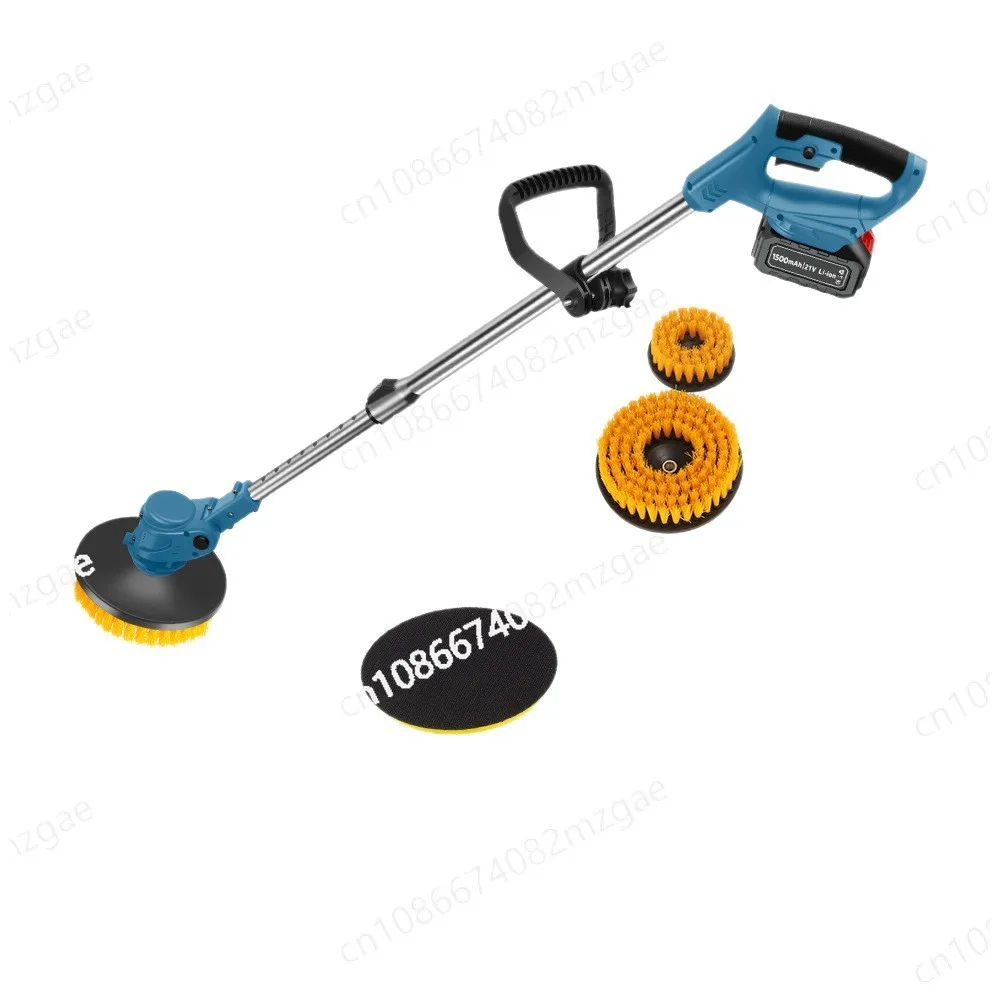 High-power electric all-in-one retractable electric cleaning machine,floor cleaning,sanding,polishing,sweeping， mopping in one