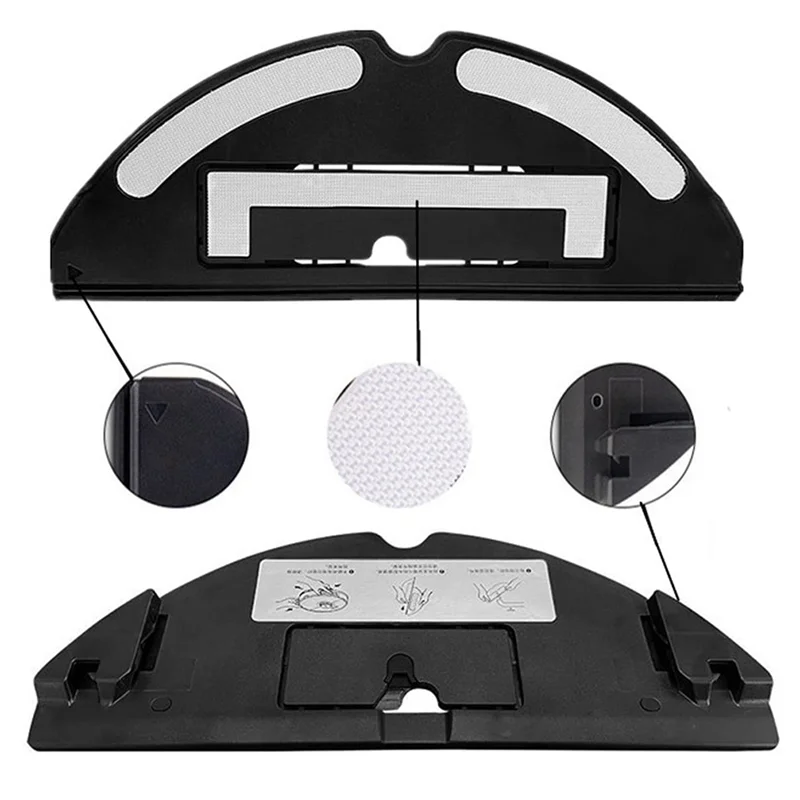 A02V-قطع غيار لـ Roborock S8/S7/T7S لروبوت كنس-رأس الممسحة، حامل جهاز آلي لتنظيف الأتربة ملحقات دعامة الممسحة
