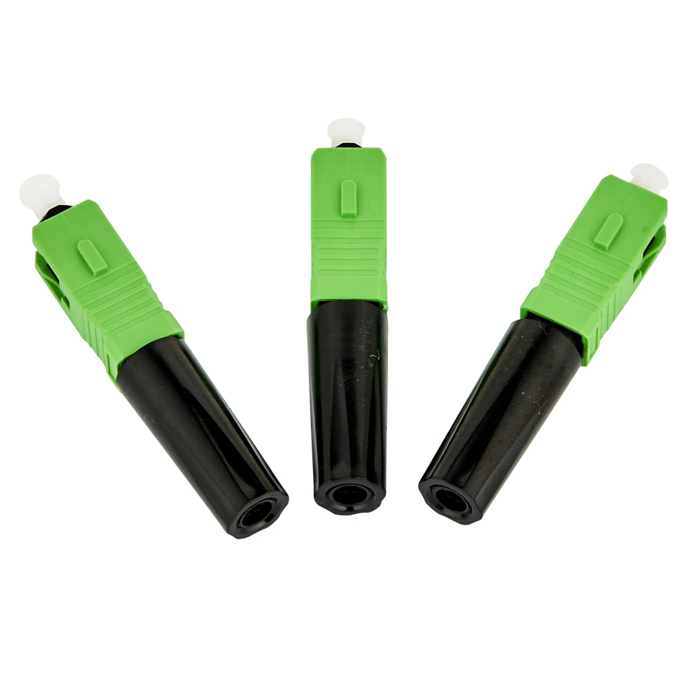Factory Price Wholesale Good Quality SC APC  FTTH  Fiber Optic Fast Connector