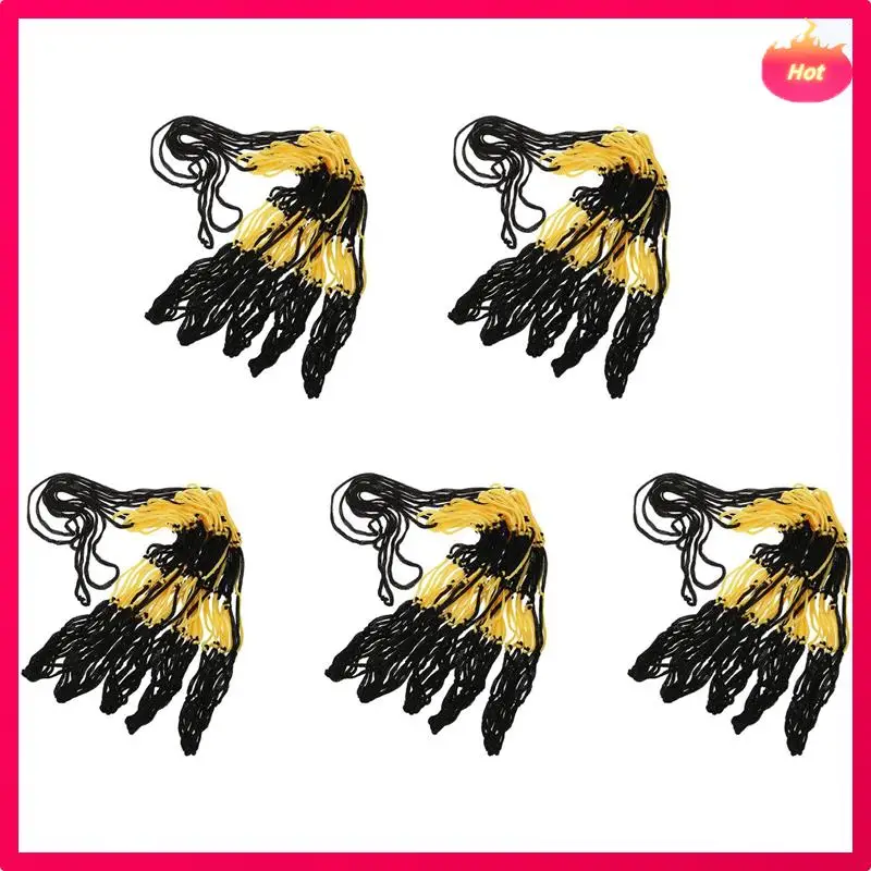 Multi 25PCS ไนลอนสุทธิกระเป๋า Ball Carrier สําหรับ 1 วอลเลย์บอลบาสเกตบอลฟุตบอลฟุตบอล