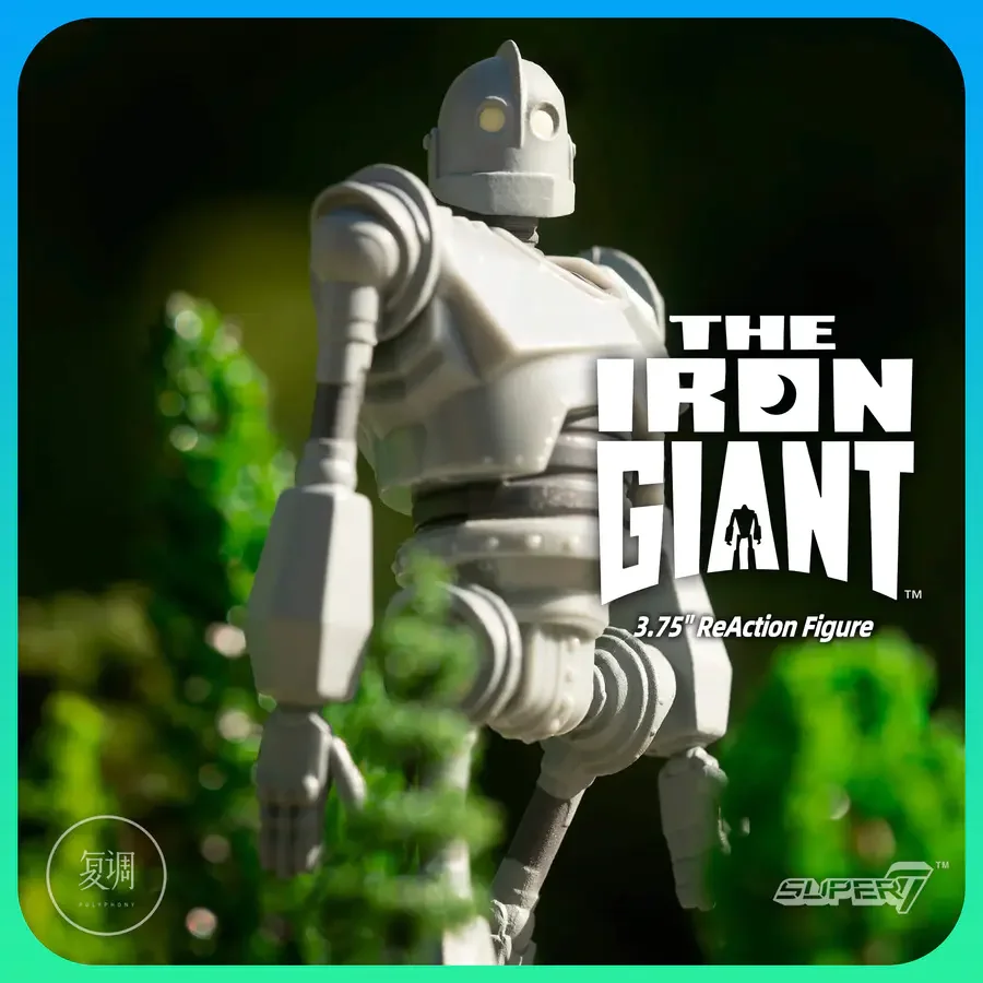 In Stock Super7 The Iron Giant ReAction Figure Toy Variants Movie Model Toy Collection Gift Doll Christmas Birthday