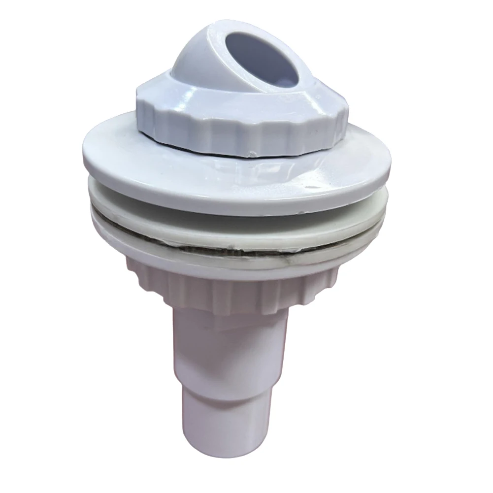 Above Ground Pool Return Jet Kit With Gaskets And Hose Adapter, Plastic Backflow Outlet Nozzle Connector For Easy Installation