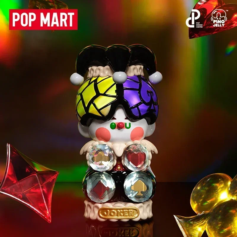 POP MART PINO JELLY Hard&Shining Series Blind Box Anime Figurka Zgadnij Torba Ozdoba Figurki Wystrój domu Lalki Model Prezent dla dziewczynek