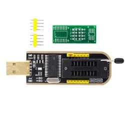 1PCS Tyrant Golden CH341A Programmer USB Motherboard Routing LCD BIOS FLASH 24 25 Series Burner