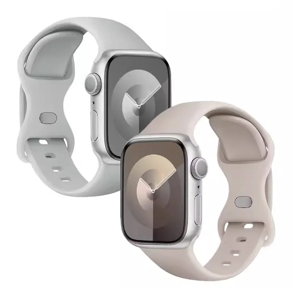 Sport Strap For Apple Watch Bands 45mm 44mm 41mm 40mm 42mm 46mm ultra 2 49mm bracelet correa iWatch series 10 7 8 9 4 3 5 6 se