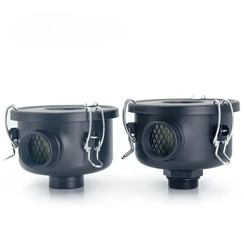 F004 1-1/4" DN32mm Air Filter Housing for Vacuum Pump 1pcs Blower  Spare Parts Inlet Filter Assembly
