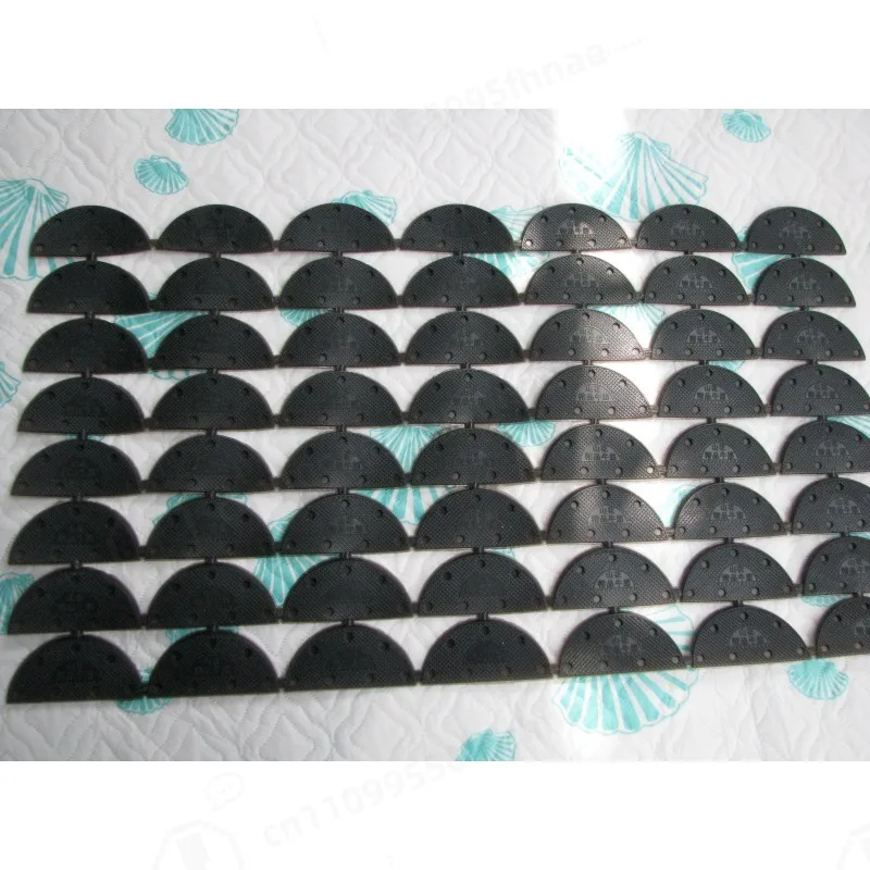 

Rubber Heel Sole Pad Wear Resistant Silent Anti Slip Slope Patch Shoe Heel Protector Repair Sticker For Leather Shoes