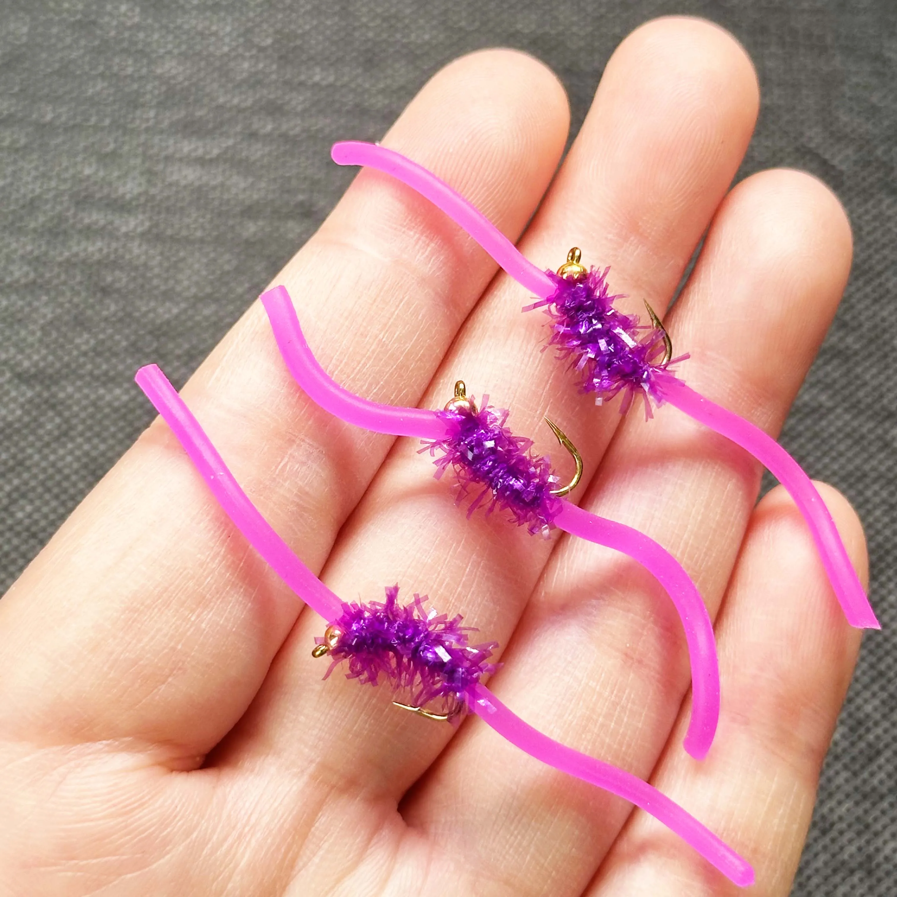 Bionics Brasshead San Juan moscas húmedas para lubina y trucha - imagen 4
