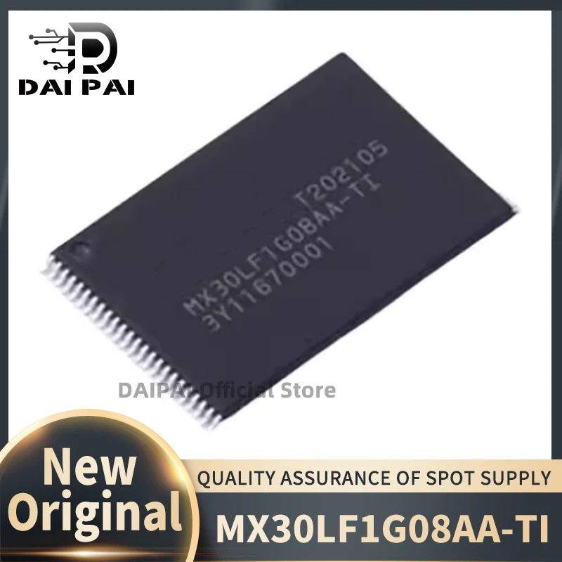 (10piece)100% New original MX30LF1G08AA-TI MX30LF1G08AA-T1 tsop-48 Chipset
