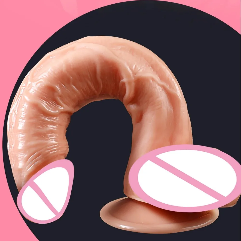 29CM Realistic Dildo with Suction Cup Adult Sex Toy For Men Women Soft Clitoris Vaginal Masturbators Penis Big Anal Dick