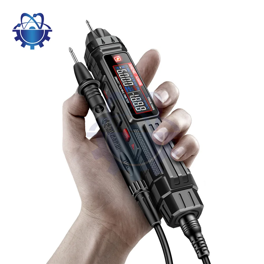 ANENG A3005 Multimetro Digitale Penna Tipo 4000 Conta Misuratore Professionale Non Contatto Auto AC/DC Tensione Ohm Tester Diodo per Utensile