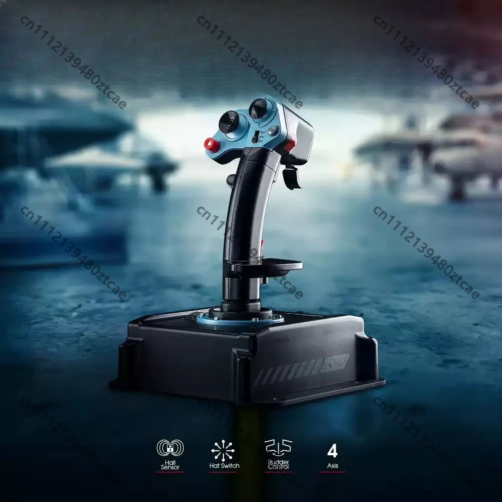 Multifunction Aviation Flight Simulation Controller Desktop Gaming Joystick Set Professional Flight Training Equipment for PC