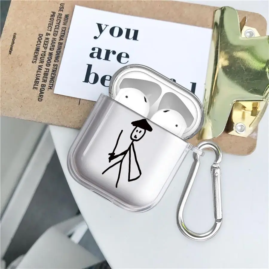 

Clear Earphone Cases Cover Case For Airpods 2 Pro3 1 Pro2 4 Pro 3 Cool Cartoon Characters