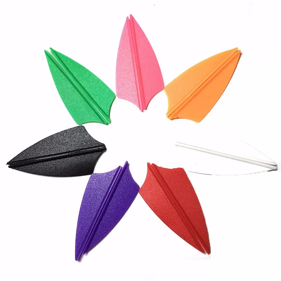 Pure Carbon Arrows Vanes for Recurve Bow, Archery Accessories, Hunting, Archery, Shooting, 1.75Inch Arrow Vanes, 60Pcs image 5
