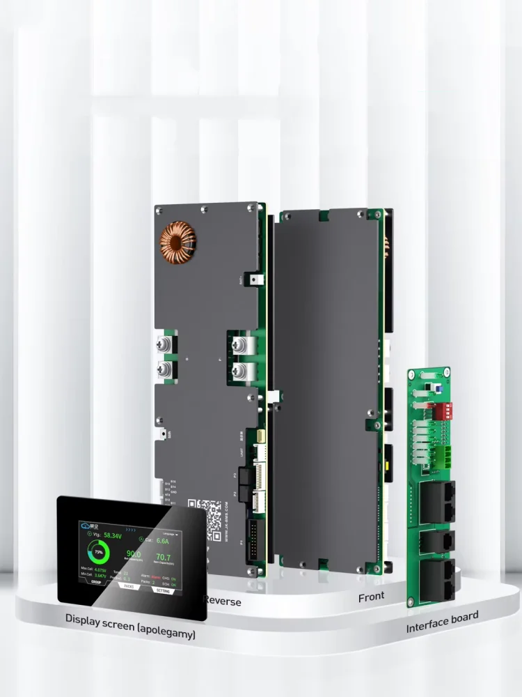 JK BMS V19 Bms 16s 51.2v Lifepo4 100A 200A JK Home Energieopslag BMS Actieve Balans 1-2A LiFePo4 Batterij V19 Versie - afbeelding 2