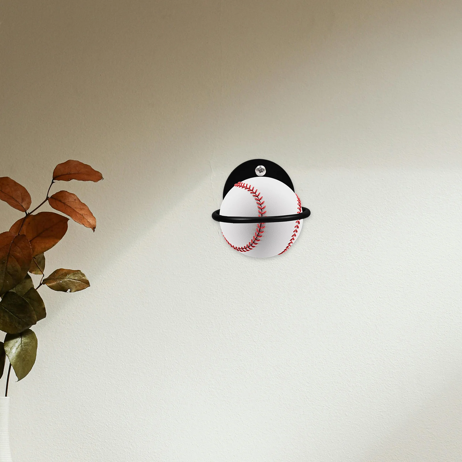 

WallMounted Baseball Golf Ball Storage Rack Display Stand Holder Spacesaving Material Collectibles IronCase