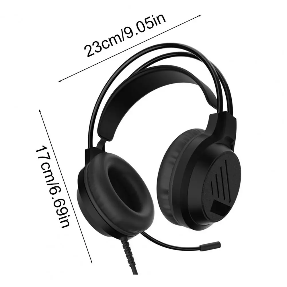 有線ゲーミングヘッドセットオーバーイヤーヘッドフォンマイク付きユニバーサルノイズキャンセリングヘッドセットスポーツゲーミングヘッドフォンPS4/スイッチ用
