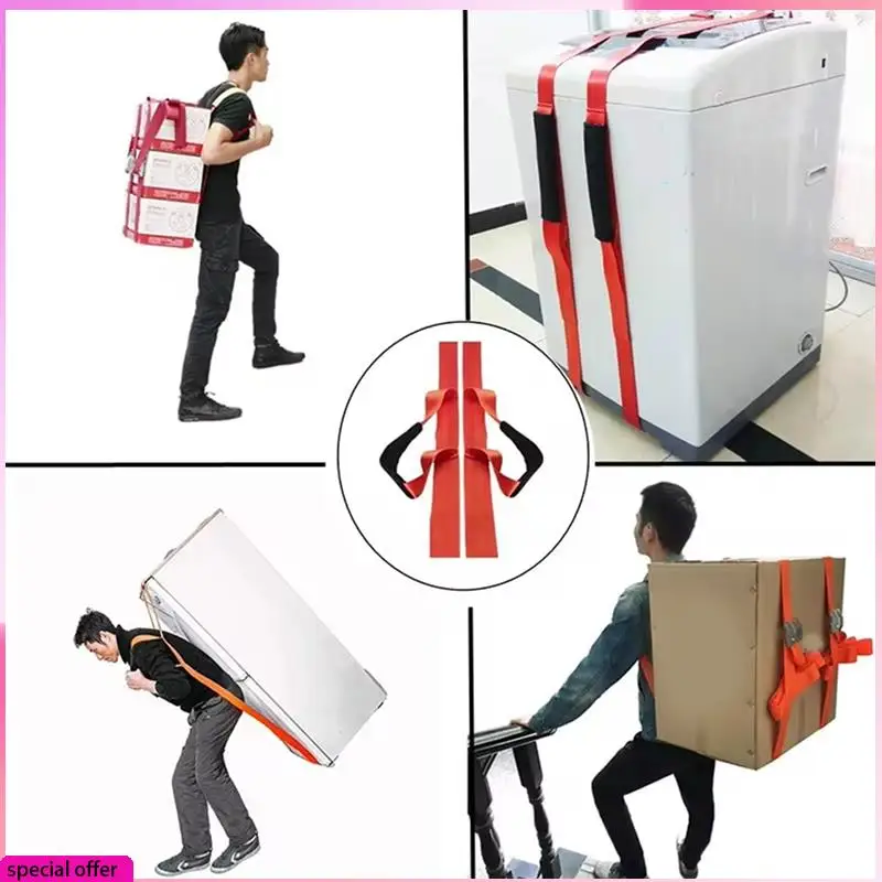 

A64Z Adjustable Moving And Lifting Straps For One Person,Single Lifting And Moving Belt Moving Shoulder Straps For Home Use