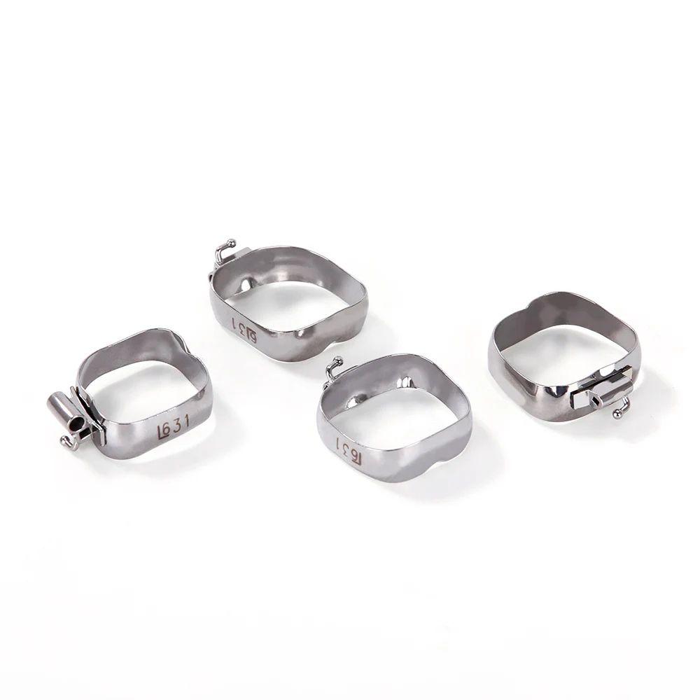80 Stück/Box AZDENT Zahnspangen mit Bukkalröhrchen für 1. Molaren U2/L1 Roth/MBT 0.022 Größe 16 # -35 # – Detail 11