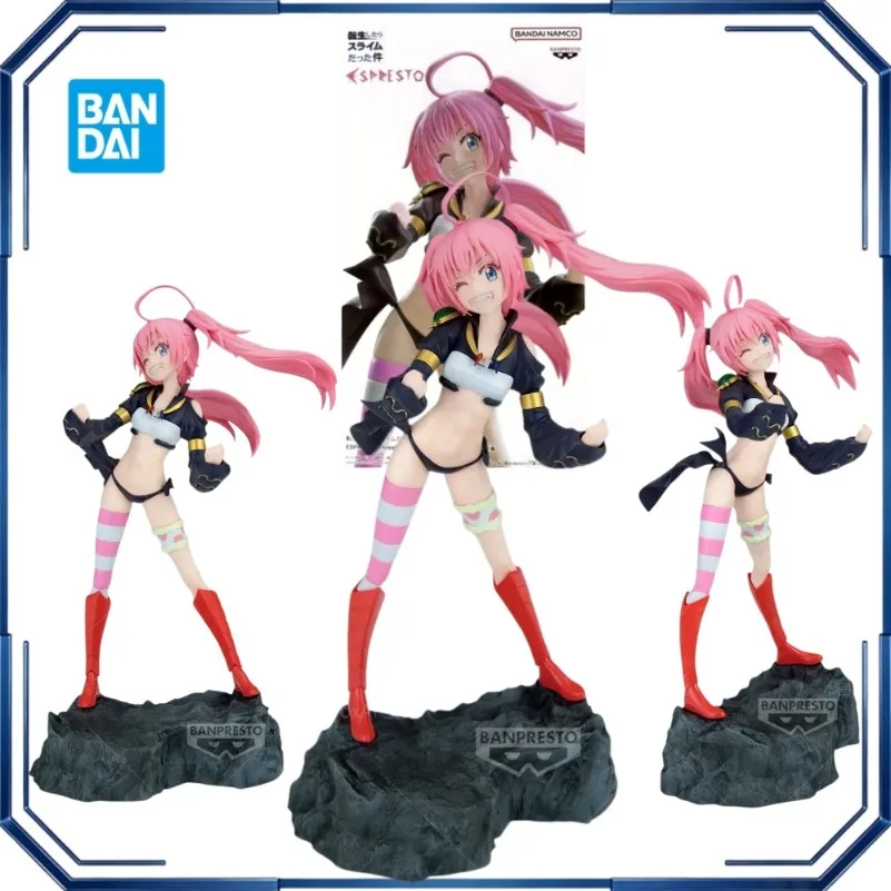 Figuras de Acción Bandai Banpresto ESPRESTo Milim Nava, Tensei Shitara Slime Datta Ken, Modelo de Anime, Juguetes Coleccionables, Regalos