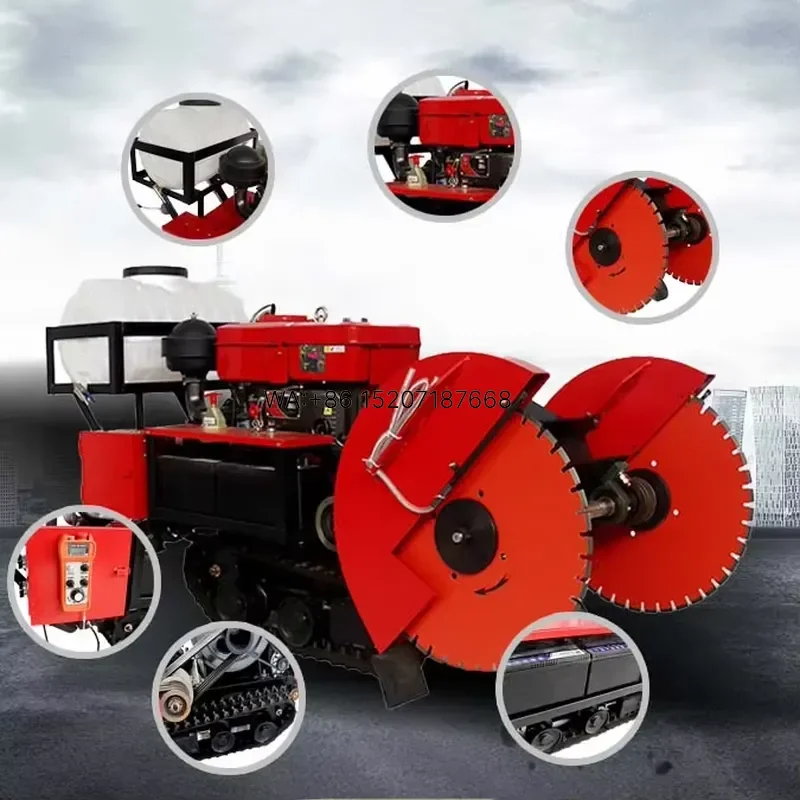 Wmwmnu 1200mm Road Cutter Concrete Asphalt Cutter for Roadwork