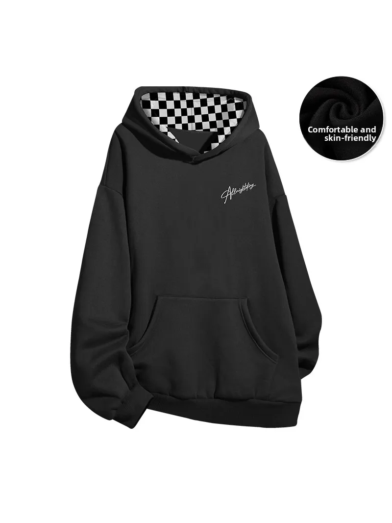 

Early Spring 2025 Men's And Women's Faionable Hoodie Sweatirt with Letter Print Modern Sle Long Sve Casual Top