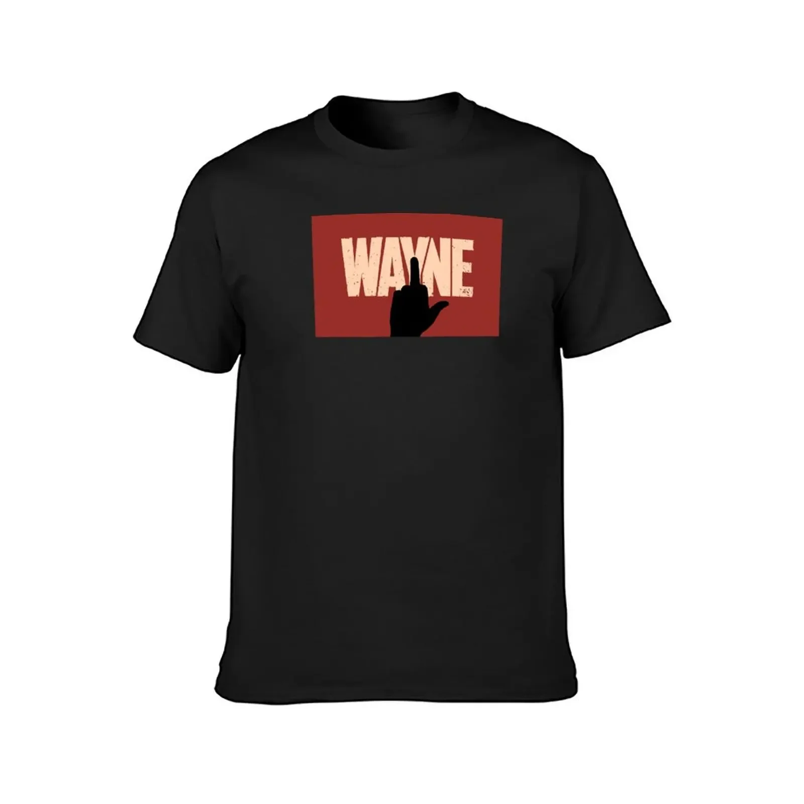 Wayne Facemask T-Shirt vintage summer tops anime figures tees mens graphic t-shirts big and tall