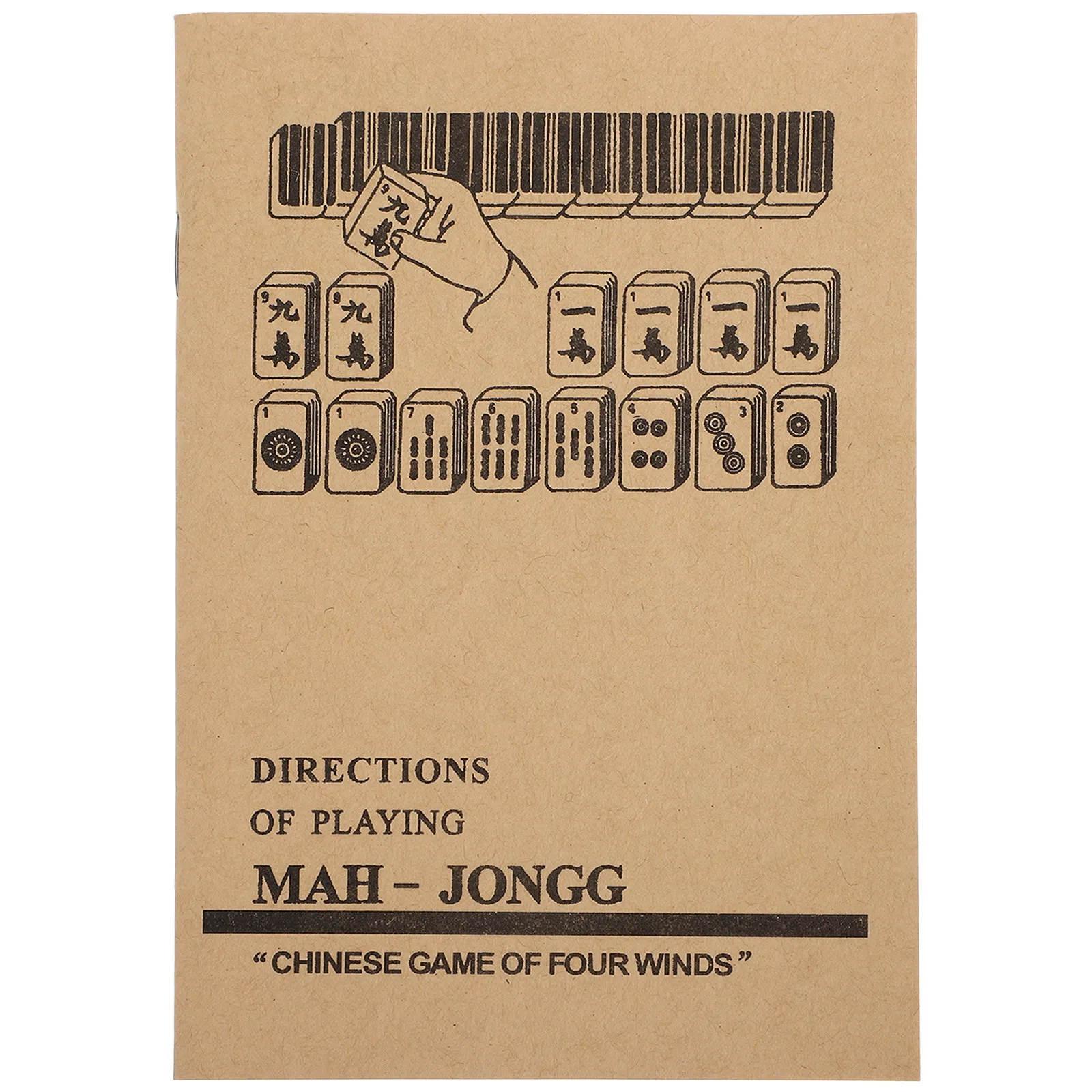 

Chinese Mahjong Instruction Book Comprehensive Guide Detailed Rules and Strategies for Beginners Enthusiasts English Mahjong