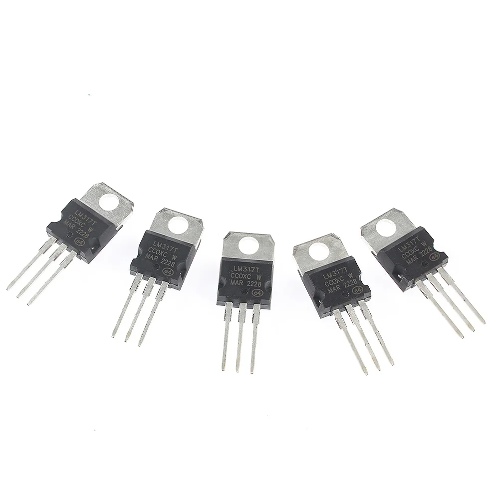 5/50PCS Voltage Regulator IC kit LM317T L7805CV L7806CV L7808CV L7809CV L7810CV L7812CV L7815CV L7818CV L7824CV TO-220