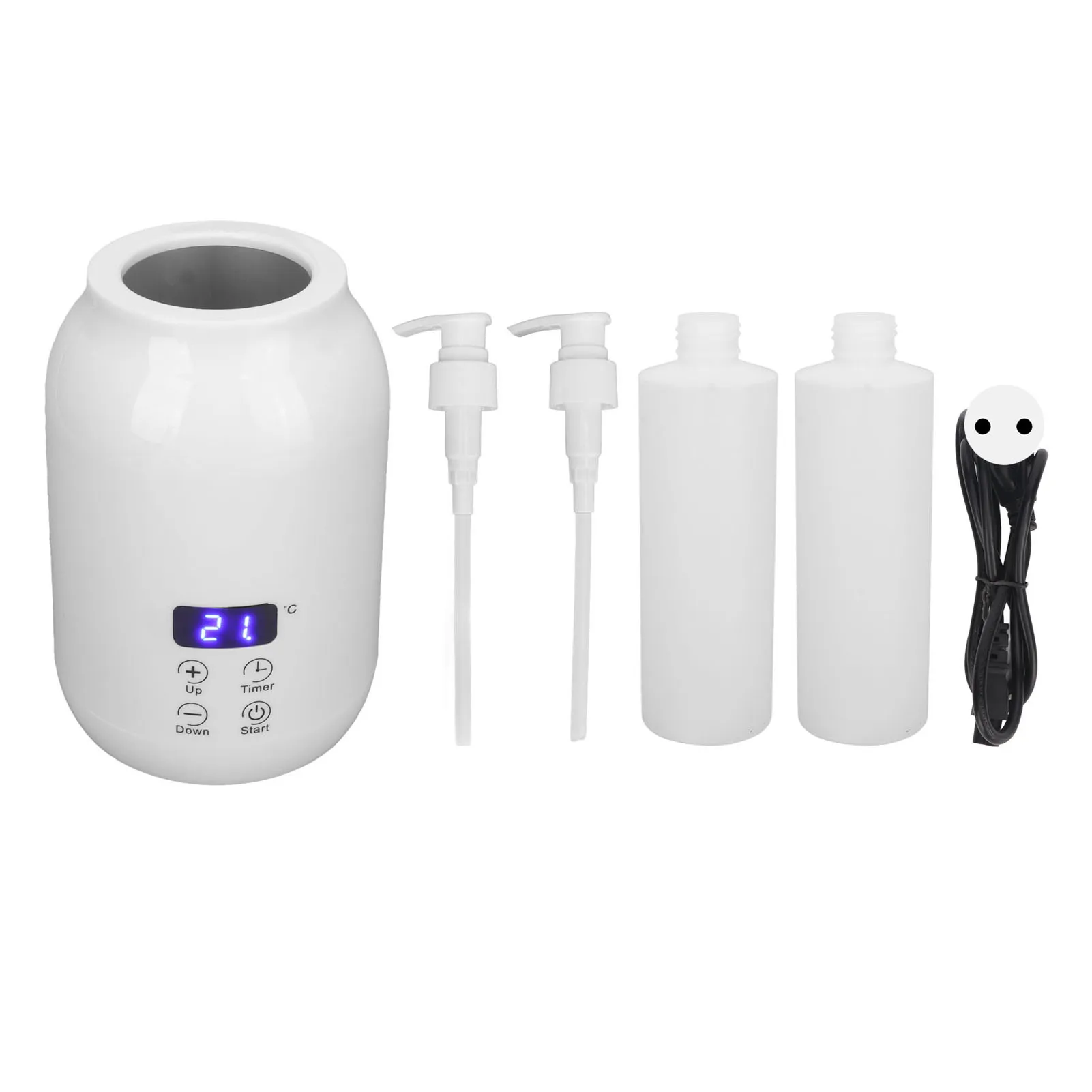 Chauffe-huile de Massage affichage LED contrôle tactile température ajuster chauffe-bouteille d'huil