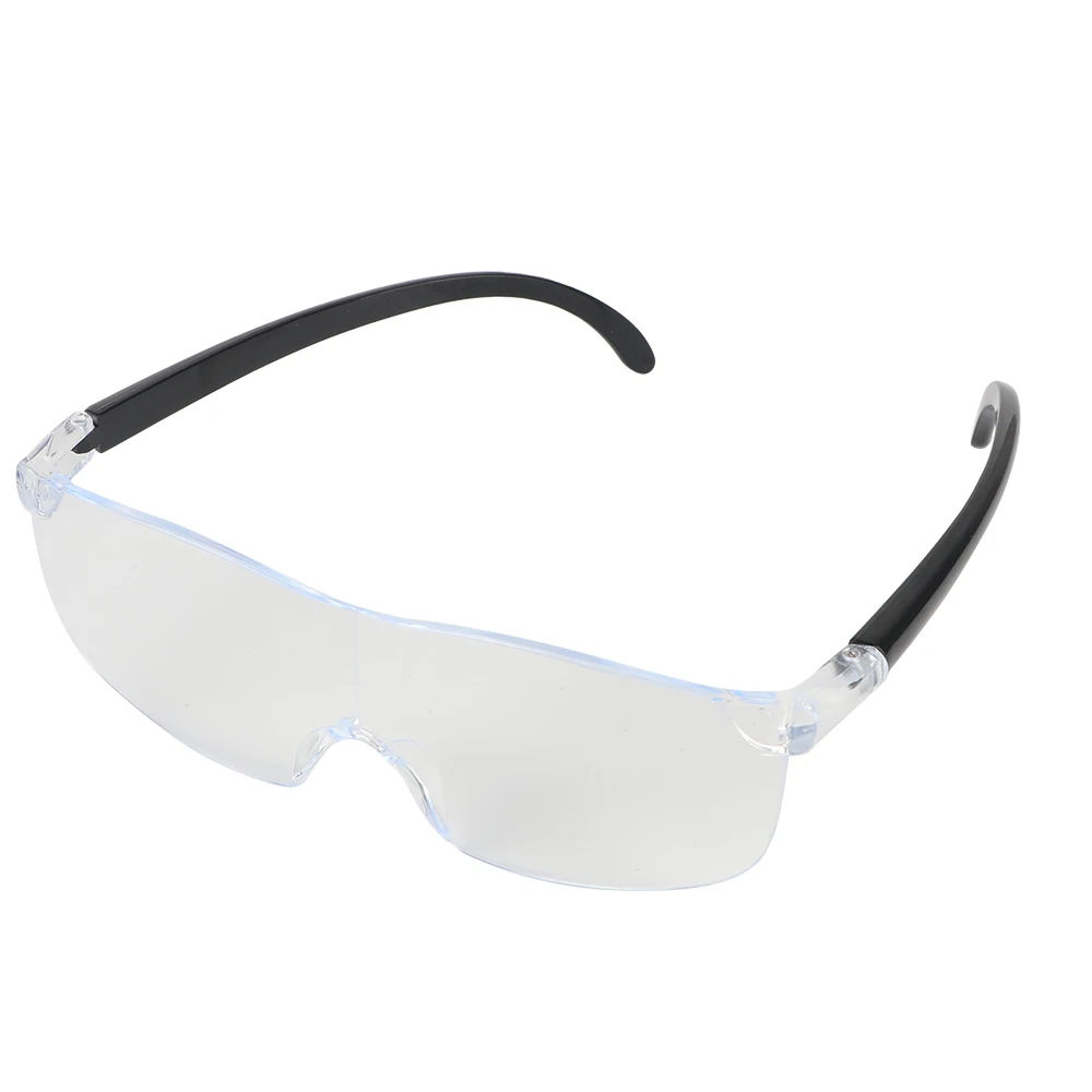 1.6 Times Magnifying Glass Magnifiers Eyewear Hand Tool Set 250 Degree Presbyopic Glasses Eye Protection Working Goggles
