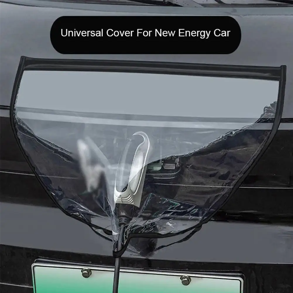 New Energy Car Charging Port Rain Cover Rainproof Dustproof EV Charger Guns Protection Electric Car Charging Waterproof Cover