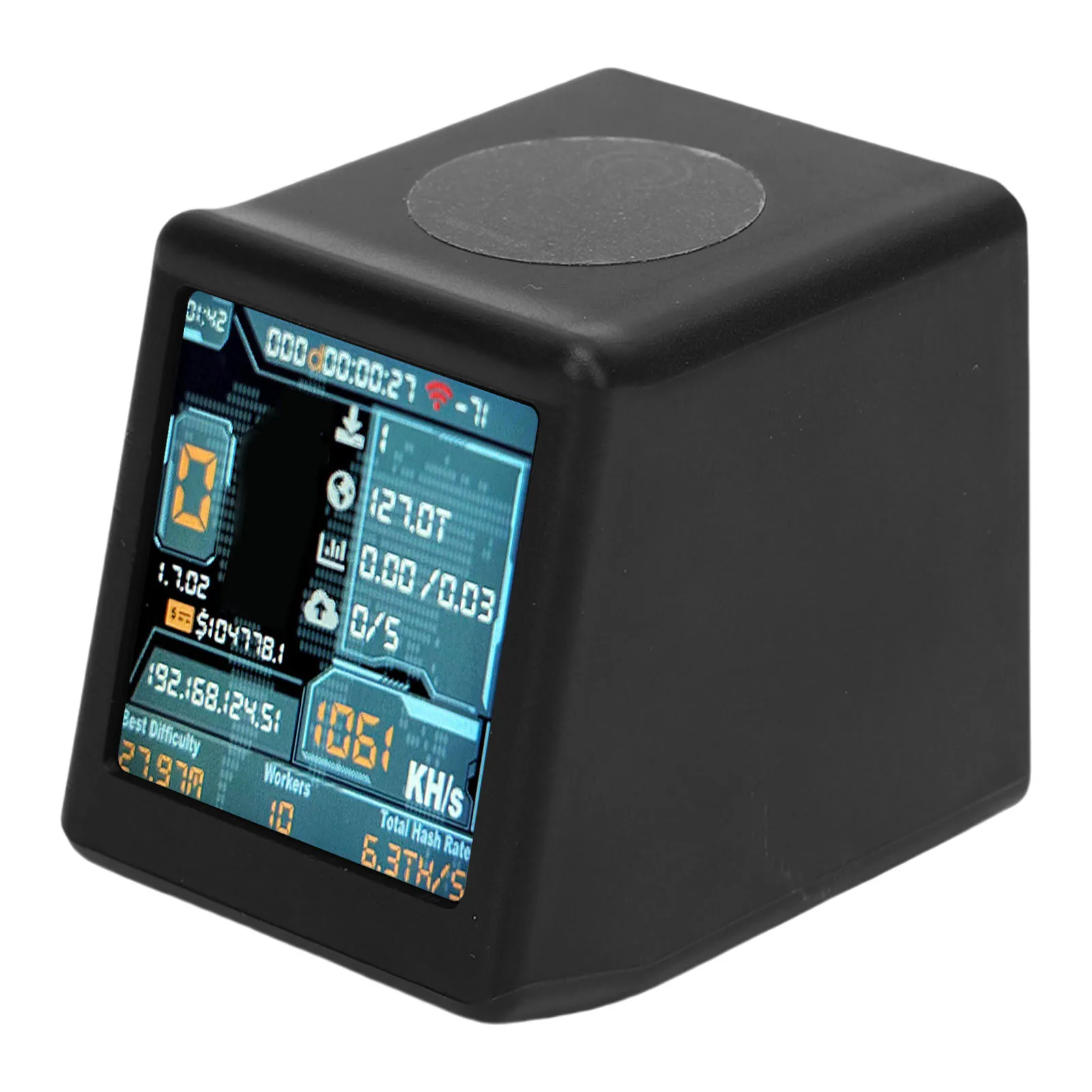 Bitcoin Miner Bitcoin Lottery Miner 1060KH/s Hashrate USB BTC Miner Machine con display da 1,54 pollici per Bitcoin Dogecoin