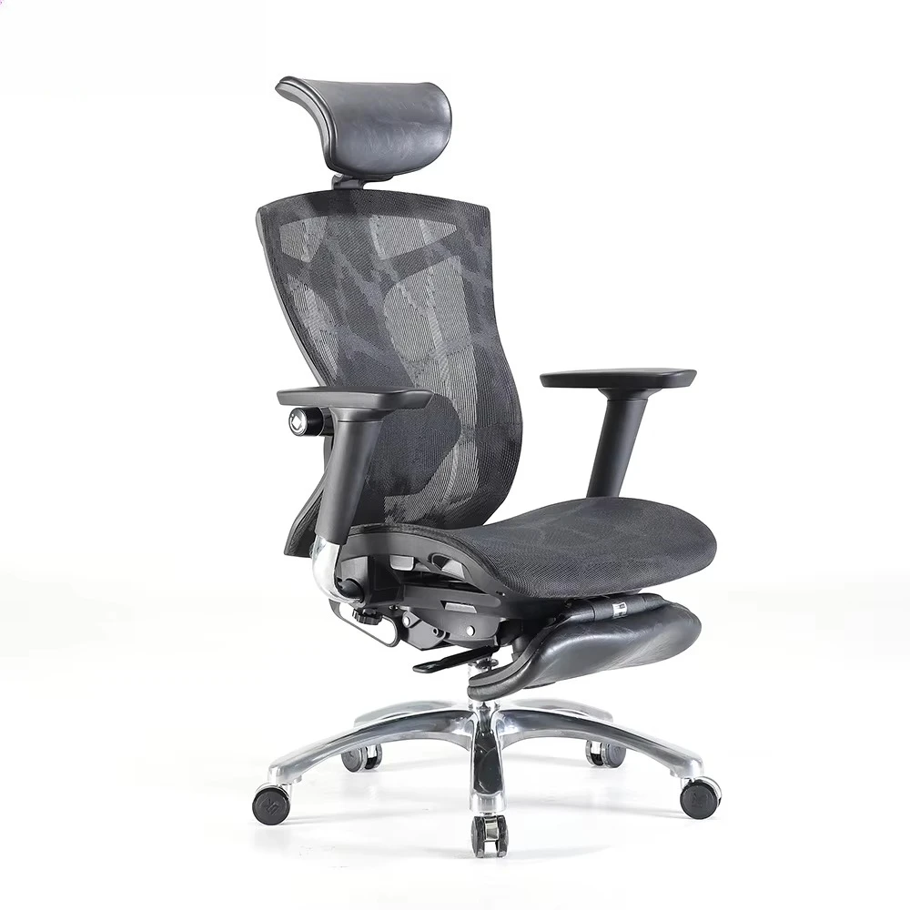 Manager Home Office Chair Ergonomic Office Chair Mesh Computer Ergonomic  Comfort Swivel Chair with Adjustable Backrest