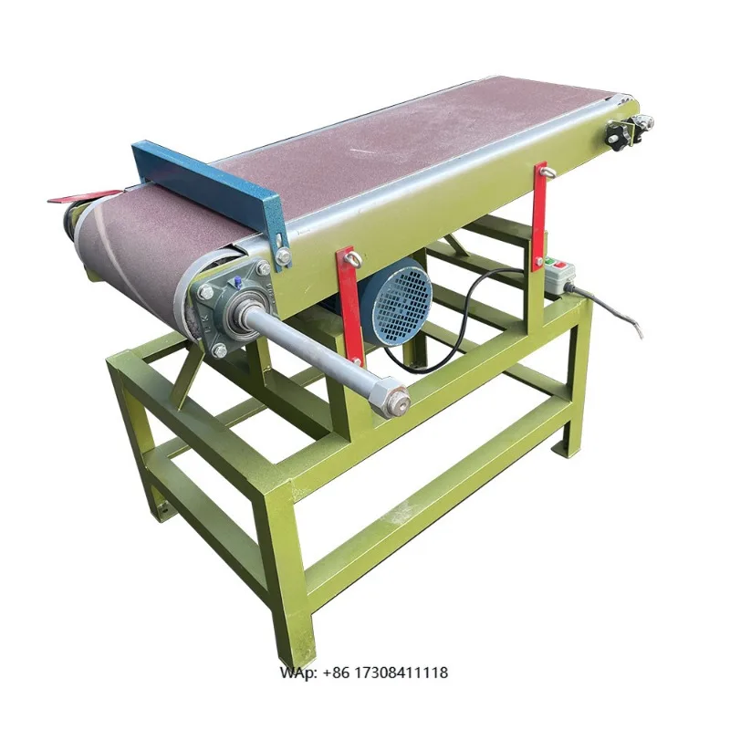 High Efficiency Vertical Horizontal Woodworking Industrial Grinder Metal Strip Derusting Sander Flat Polishing Machine