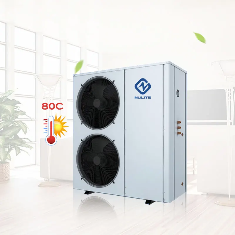 80 Degrees High Temperature Hot Water Air to Water Heatpump Heating Pump Monoblock Air Source Heat Pump Water Heater