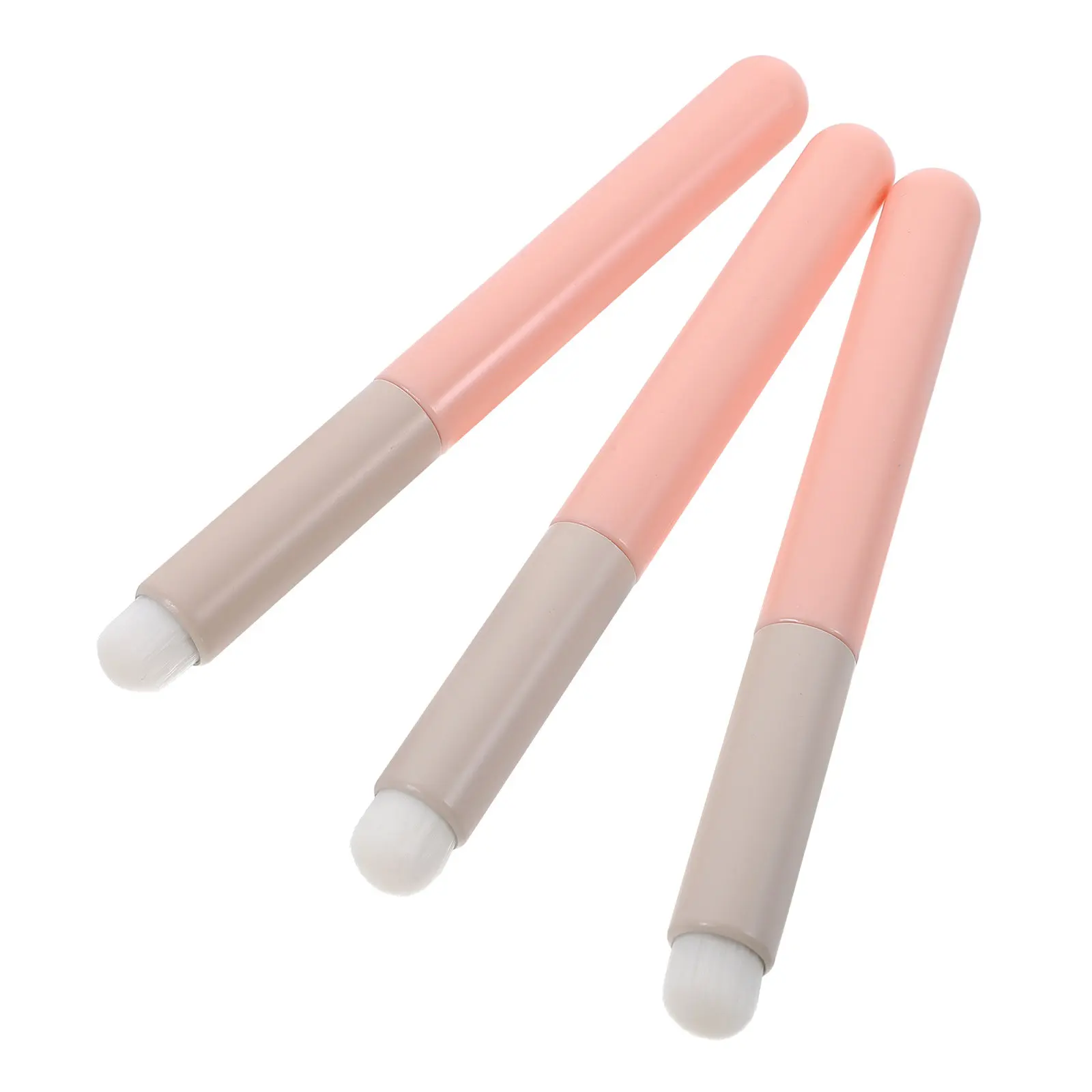 3-delige lippenborstelset Professioneel draagbaar make-uphulpmiddel voor lippenstift Lipgloss Balsem Concealer Toepassing Vrouwen Schoonheidsaccessoires